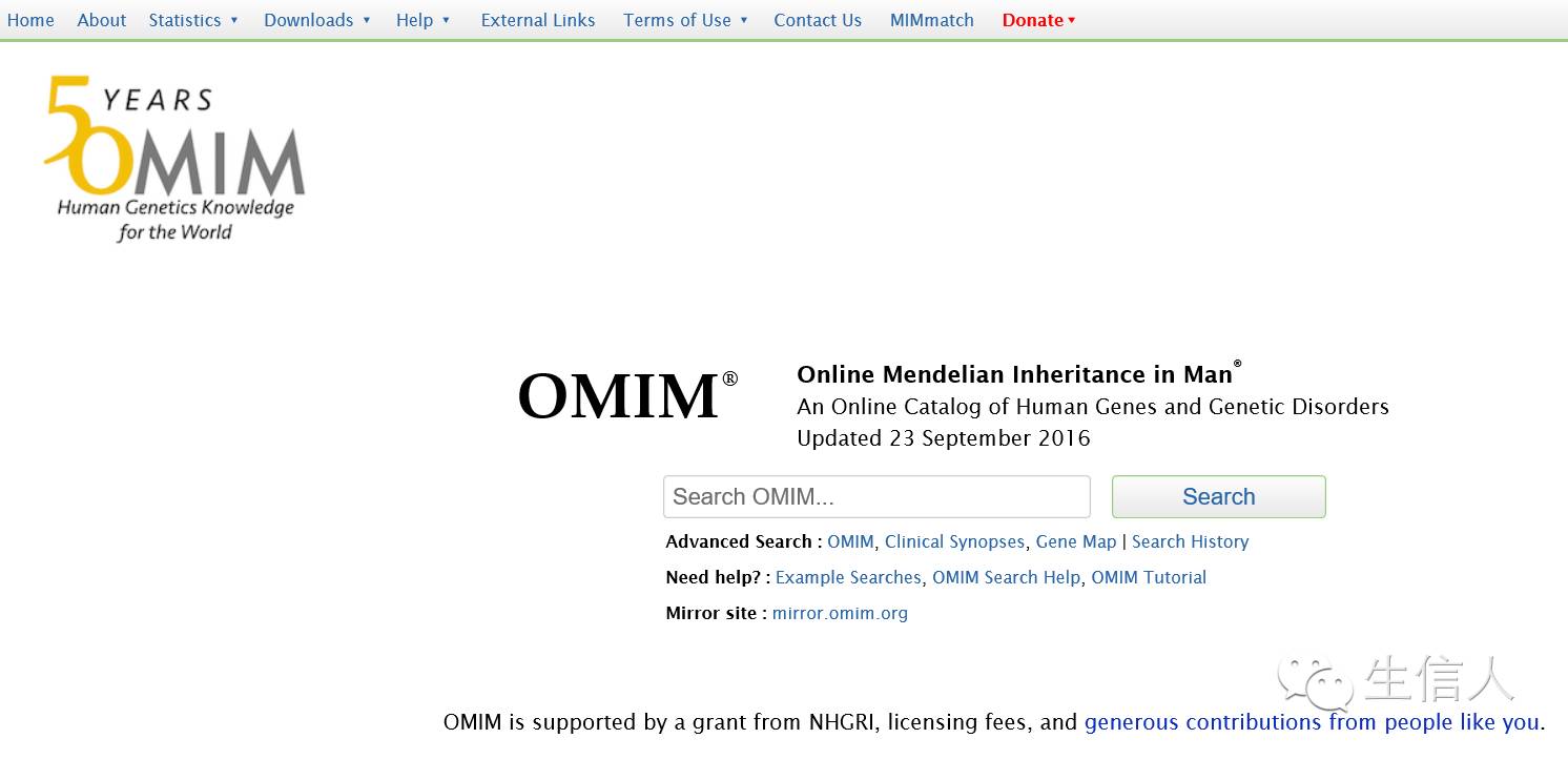 OMIM介绍