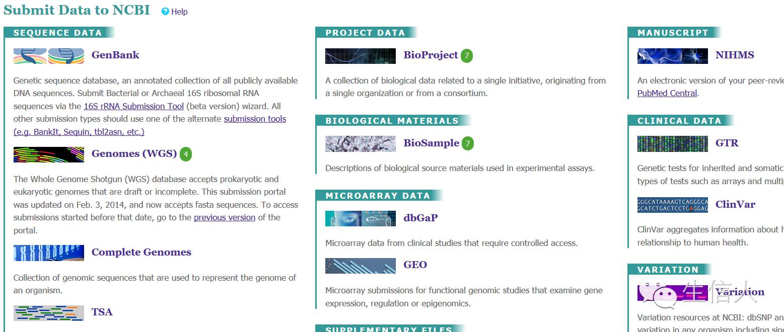 GenomeMacroSend上传NCBI数据
